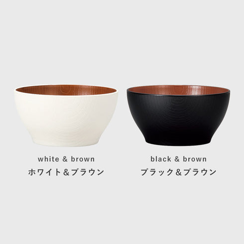 レンジ欅木目ボウル 小 ナチュール.|s8